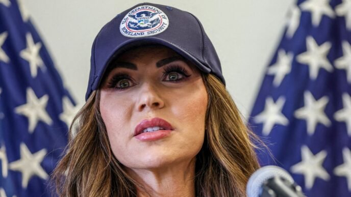 DHS Secretary Kristi Noem taken to hospital after an allergic reaction