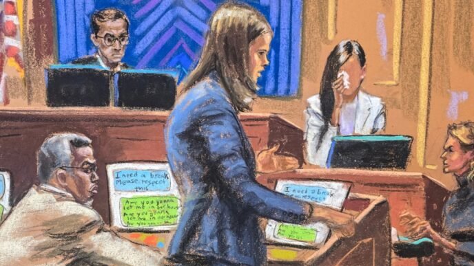 Diddy’s ex-girlfriend ‘Jane’ tells jurors he treated her like ‘an animal’
