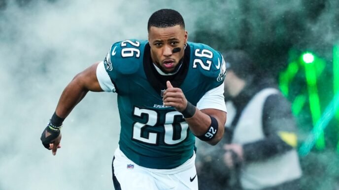 Eagles running back Saquon Barkley named cover star for Madden NFL 26