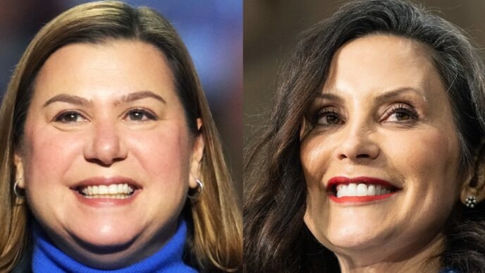 Elissa Slotkin and Gretchen Whitmer stoke 2028 speculation as Michigan Democrats