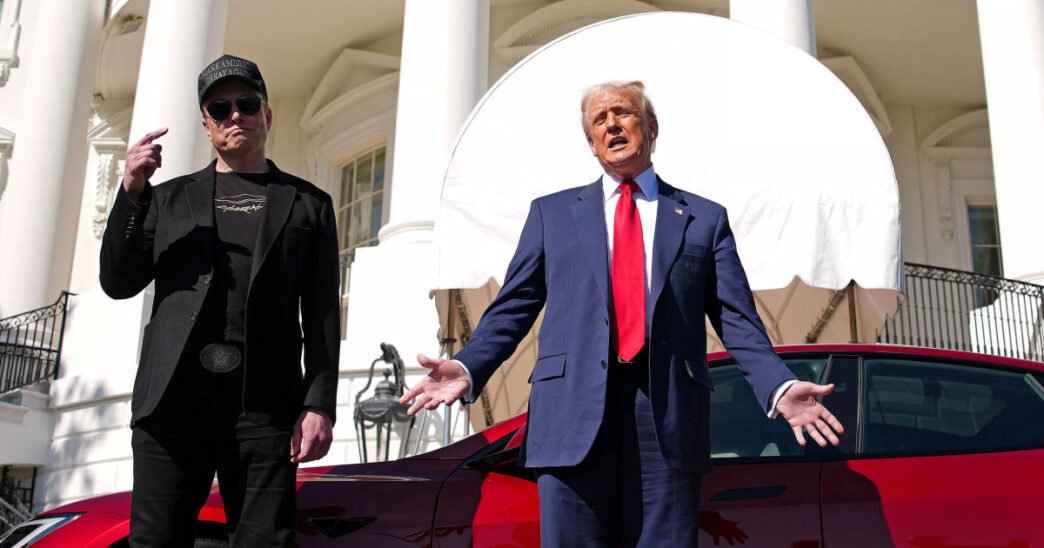 Elon Musk says he now 'regrets' some of his posts about Trump