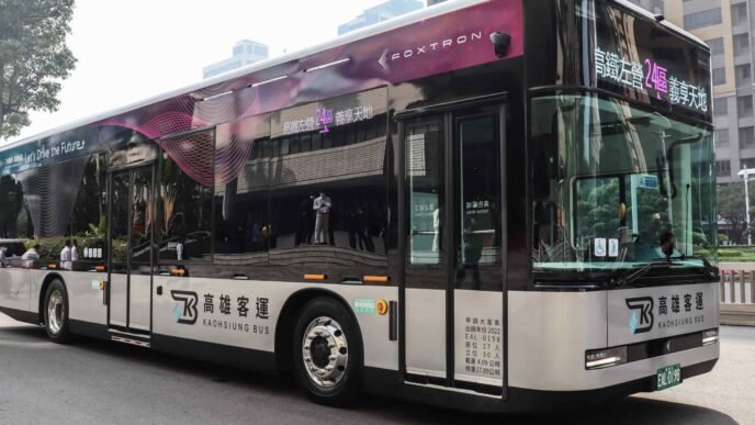 Foxconn nears deal to supply electric buses for Mitsubishi Fuso