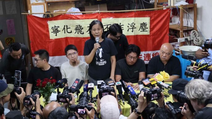 Hong Kong's 'zero tolerance' dooms last vocal pro-democracy party