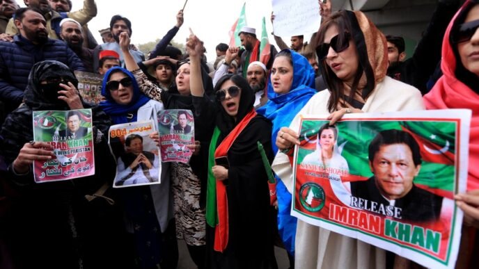 Imran Khan’s wife Bushra Bibi ‘gravely ill’ in jail, his party warns