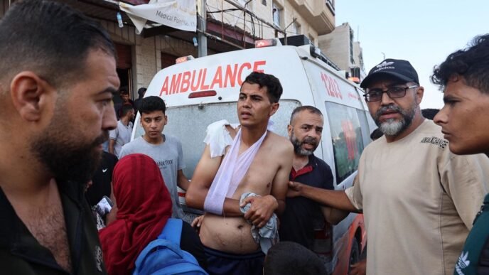 Israeli official says IDF fired 'warning shots' near Gaza aid distribution center