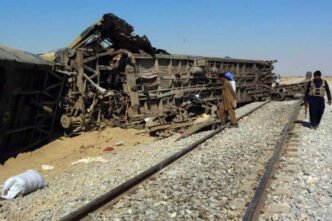 Jaffar Express train derails after bomb explosion in Jacobabad