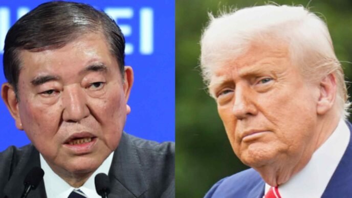 Japan PM bets on 2 chances to talk with Trump before tariff deadline