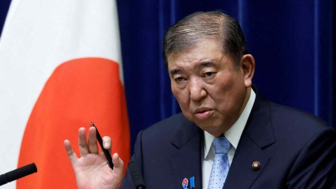 Japanese PM Ishiba absent from Europe at crucial time