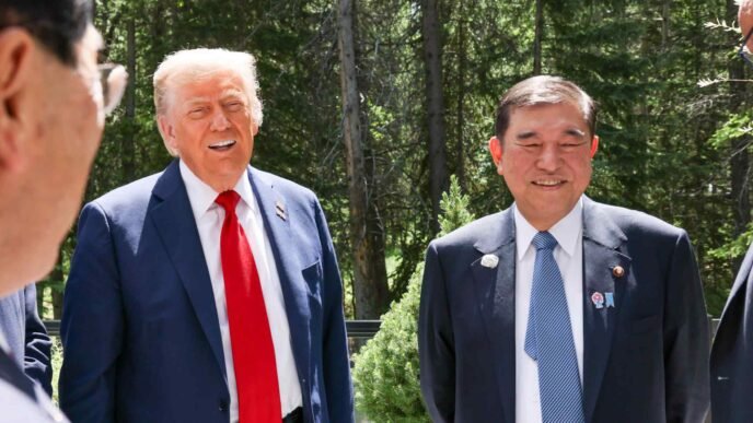 Japan's Ishiba meets with Trump to discuss tariffs