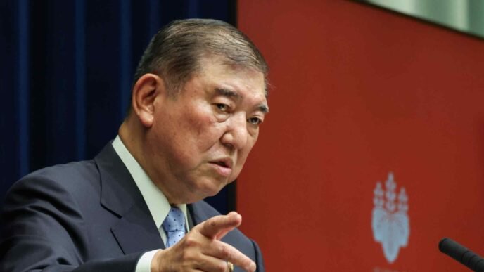 Japan's Ishiba vows strong economy, facing tough July upper house election