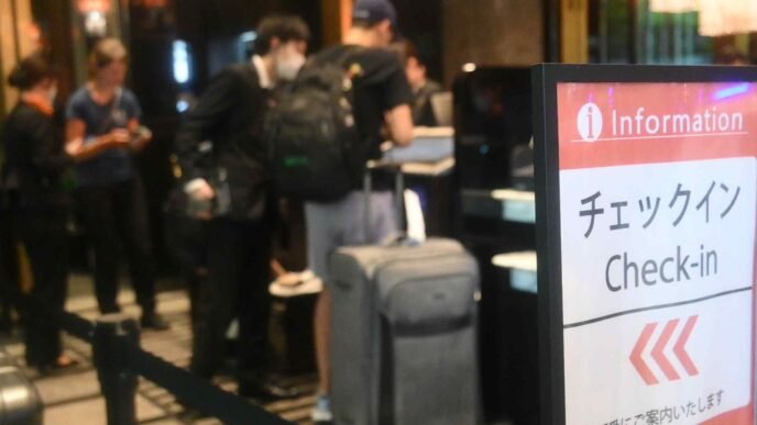 Japan's shorthanded hotels quickly embrace automation