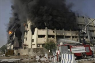 Karachi factory fire continues to burn after 29 hours