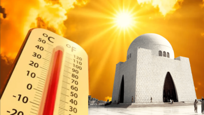 Karachi remains warm and humid, no rain expected