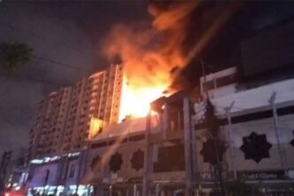 Karachi shopping mall fire brought under control