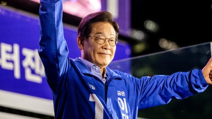 Lee Jae-myung projected to win South Korean presidency, ending months of political turmoil