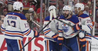 Leon Draisaitl scores in OT again, Oilers beat Panthers 5-4 in Game 4 to tie Stanley Cup Final