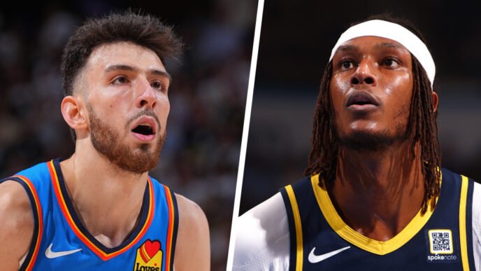 NBA Finals Game 2 as Indiana leads Oklahoma City