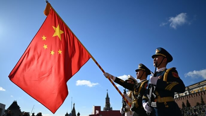 PLA Guard of Honor stuns at Red Square Victory Day parade, proud embodiment of China’s national image