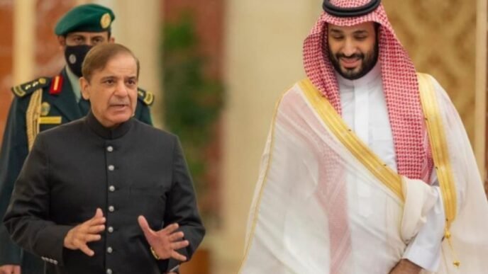 PM Shehbaz, Saudi Crown Prince discuss expanding ties in trade, energy, and investment