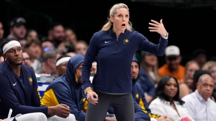 Pacers assistant coach Jenny Boucek reflects on making history in NBA Finals