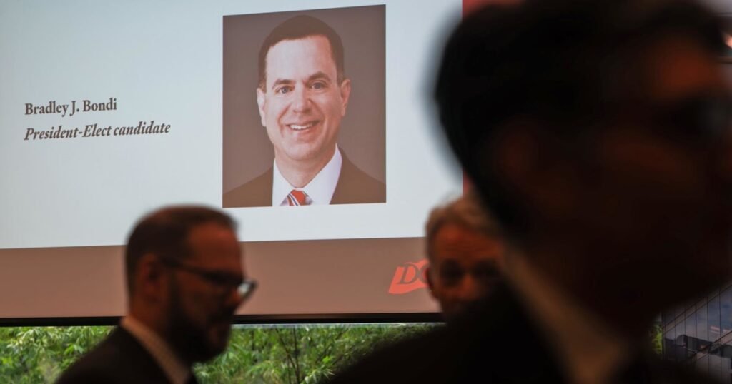 Pam Bondi's brother loses his D.C. Bar election in a blowout