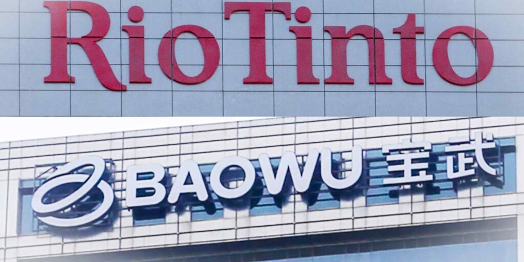 Rio Tinto and China's Baowu open iron mine in Australia