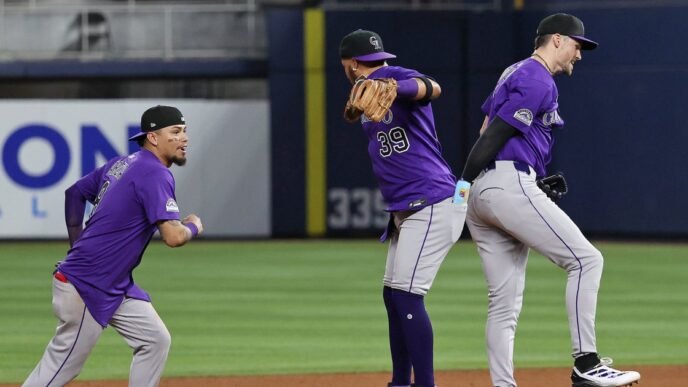 Rockies' win over the Marlins ends MLB-record streak of series losses
