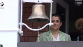 Sana Mir honored to ring bell at Lord’s ahead of WTC final