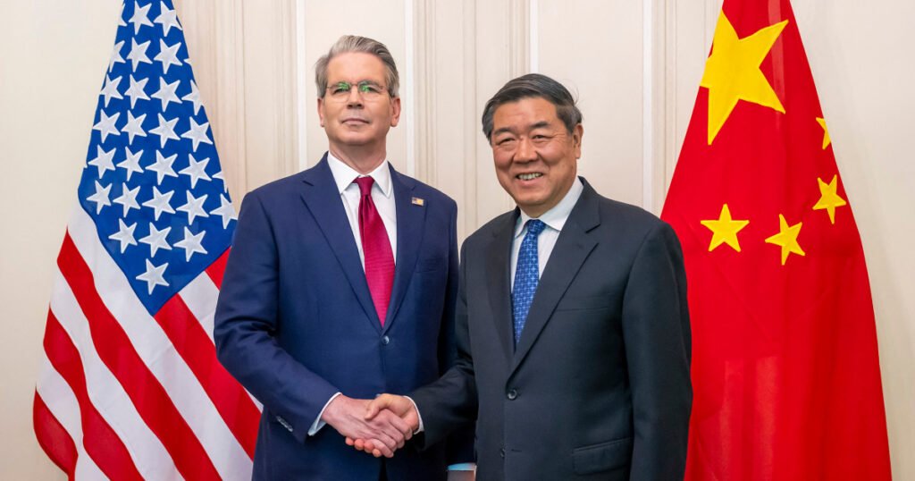 Senior U.S. and China envoys to meet for showdown trade talks in London