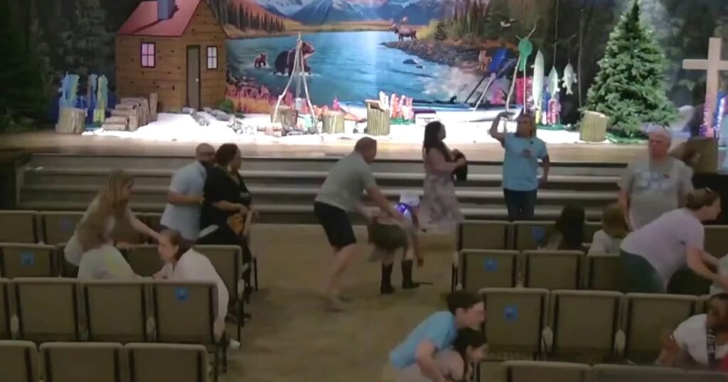 Shooter opens fire outside of Michigan church