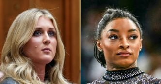 Simone Biles calls Riley Gaines 'sick' over criticism of transgender athletes