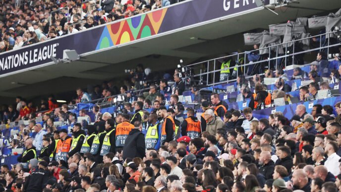 Soccer fan dies after fall during Nations League final between Spain and Portugal