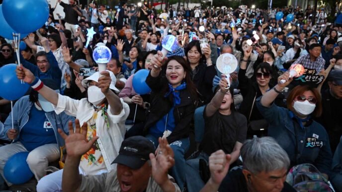 South Korea election live: Lee Jae-myung says he will fulfil his mission