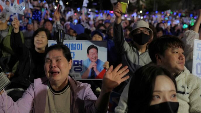 South Korea election live: Lee Jae-myung set for 11 a.m. inauguration