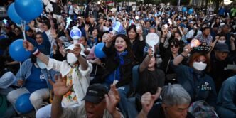 South Korea election live: Left-leaning Lee Jae-myung projected to win