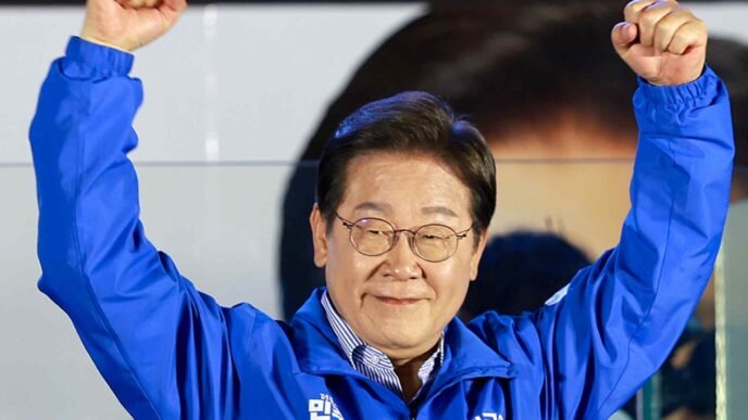 South Korea exit polls point to election victory for Lee Jae-myung