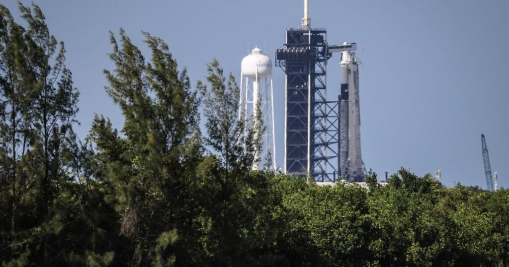 SpaceX readies private launch of four astronauts to International Space Station