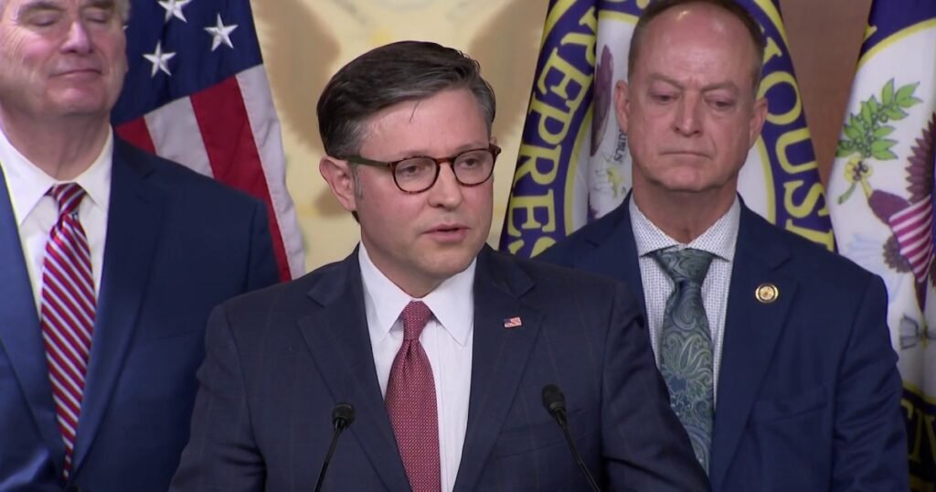 Speaker Johnson addresses Elon Musk's opposition to GOP spending bill