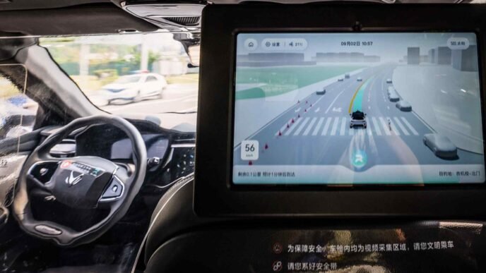 Taking the wheel: US and China jockey for robotaxi leadership