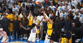 The Pacers showed a rare weakness. They won by relying on their biggest strength