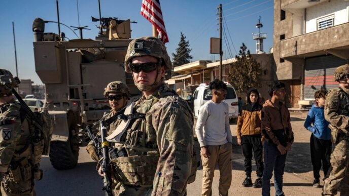 The U.S. military will cut 7 out of 8 bases in Syria, Trump administration envoy says