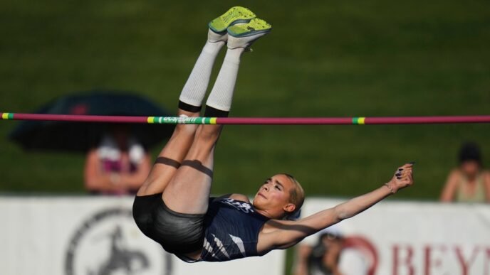 Trans athlete wins two girls events at California track and field finals