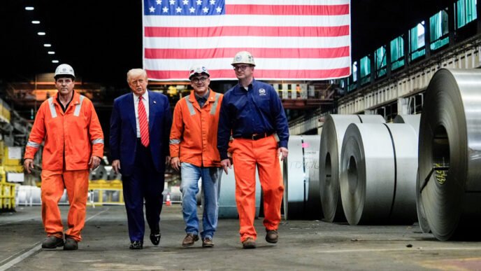 Trump ratchets up steel tariffs to 50%