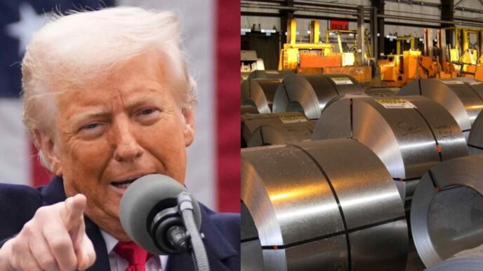 Trump signs order doubling steel and aluminum tariffs to 50%