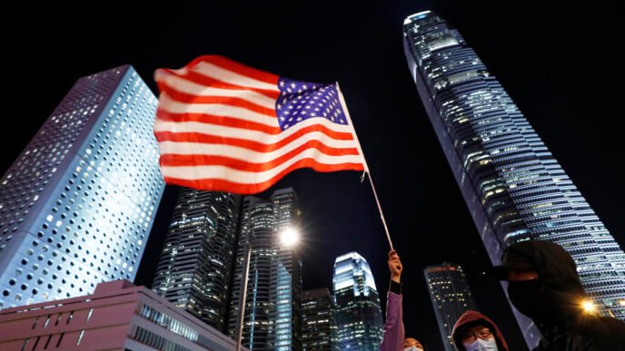 U.S. consulate condemns Hong Kong's government for 'repression' of Independence Day celebrations