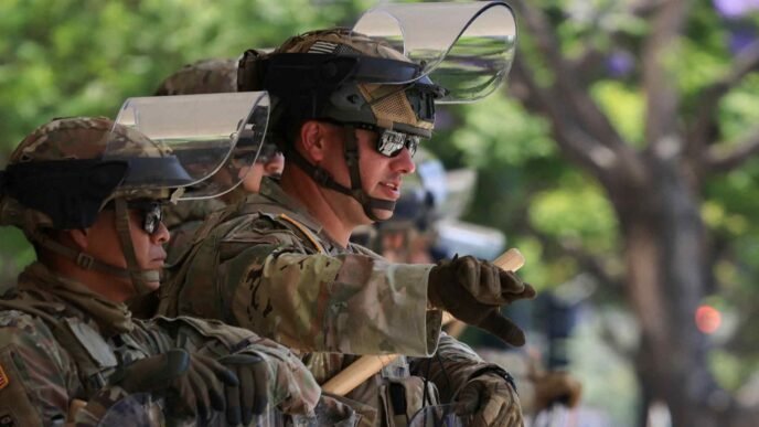 US military confirms it will deploy Marines to Los Angeles