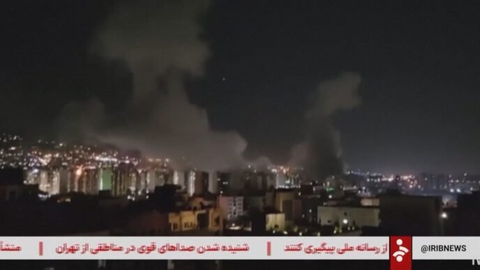 U.S. officials say Israeli military begins airstrikes on Iran