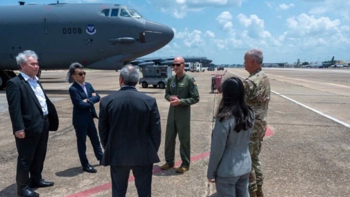 US once again selects strategic nuclear base for talks with Japan