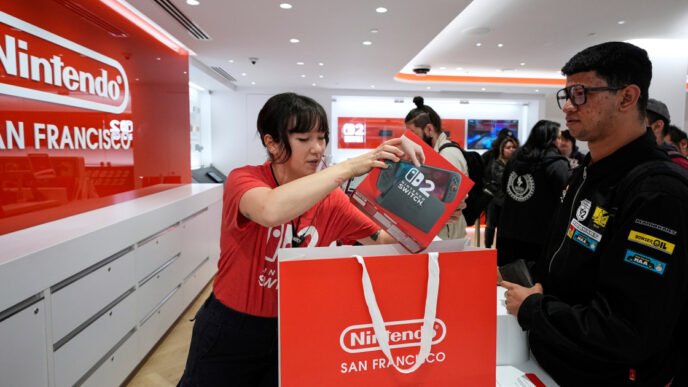 U.S. online stores put 'out of stock' signs as Nintendo Switch 2 sales hit record highs