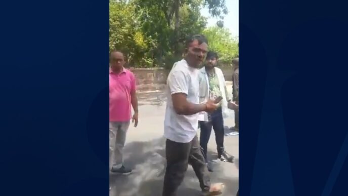 Video shows reported survivor of deadly Air India plane crash